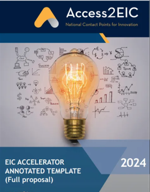 NOVÉ: Příručka EIC Accelerator - plná žádost