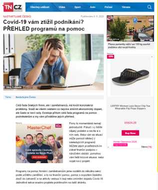Covid-19 vám ztížil podnikání? PŘEHLED programů na pomoc