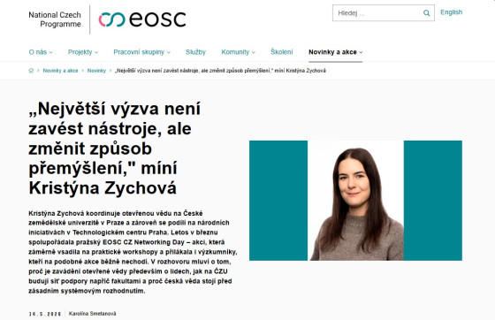 „Největší výzva není zavést nástroje, ale změnit způsob přemýšlení," míní Kristýna Zychová