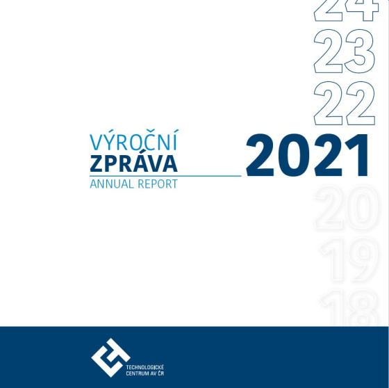 Výroční zpráva Technologického centra AV ČR 2021