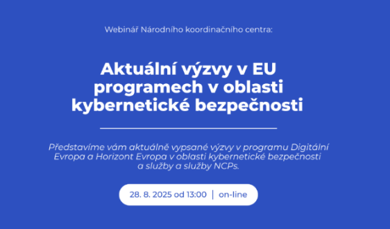Webinář k výzvám v oblasti kybernetické bezpečnosti