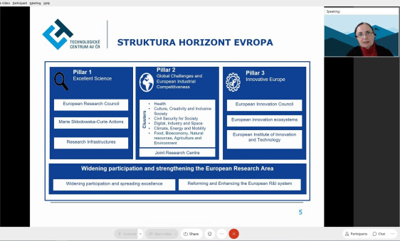 Nový program EU na podporu výzkumu a inovací Horizont Evropa je příští výzvou pro českou vědu