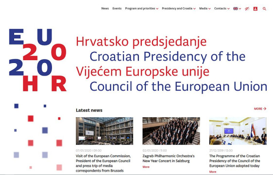 Chorvatské předsednictví v Radě EU