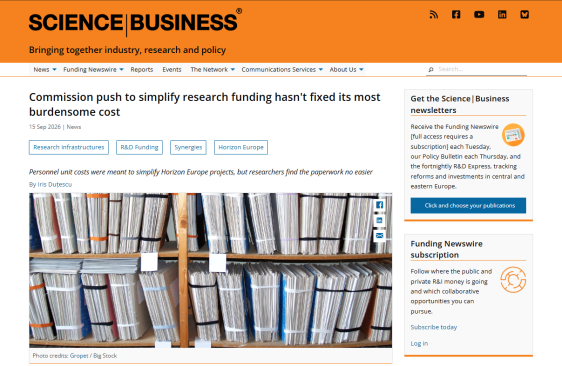 Science|Business: Jak se zjednodušování HE projevuje v praxi?