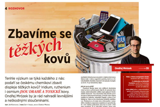 Zbavíme se těžkých kovů