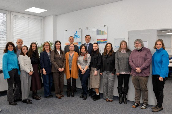 Ukrainian NCPs on a study visit to TC Prague