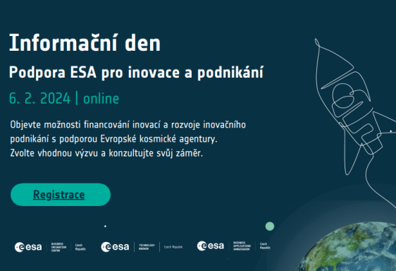 Informační den podpory ESA pro inovace a rozvoj podnikání