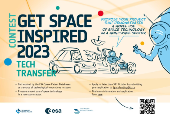 Zúčastněte se soutěže Get Space Inspired in 2023