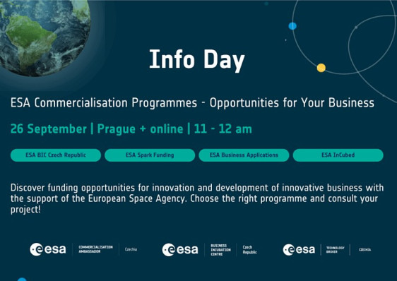 Informační den o programech ESA