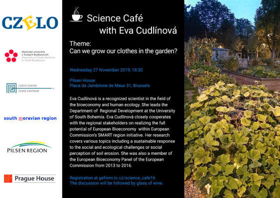 Science Café with Eva Cudlínová