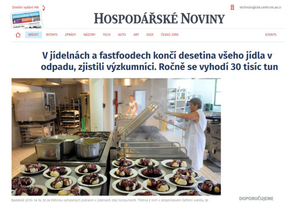 V jídelnách a fastfoodech končí desetina všeho jídla v odpadu, zjistili výzkumníci. Ročně se vyhodí 30 tisíc tun
