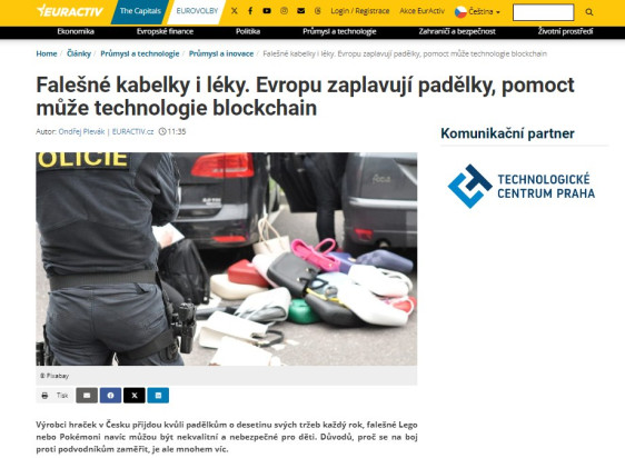 Falešné kabelky i léky. Evropu zaplavují padělky, pomoct může technologie blockchain