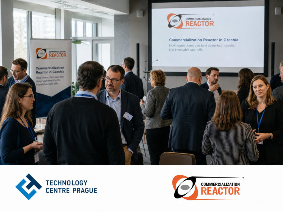 Commercialization Reactor in Czechia: Jak mohou výzkumníci proměnit deep-tech výsledky v investovatelné spin-offy